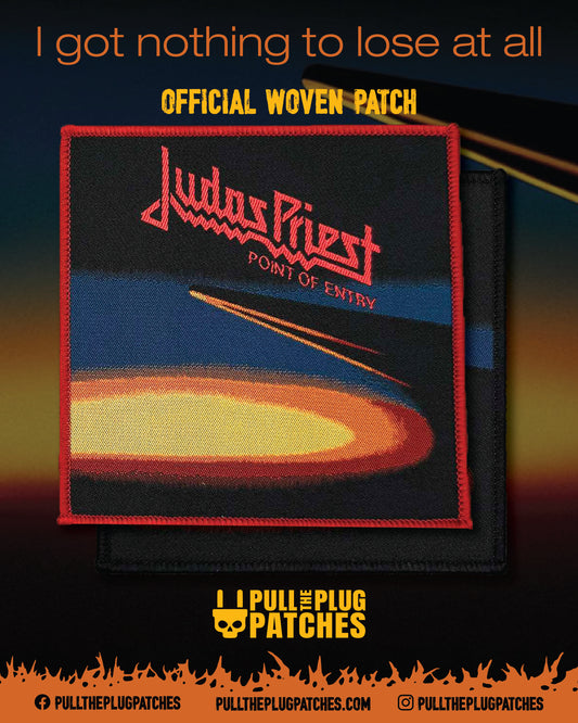 Judas Priest - Point Of Entry - Square Patch