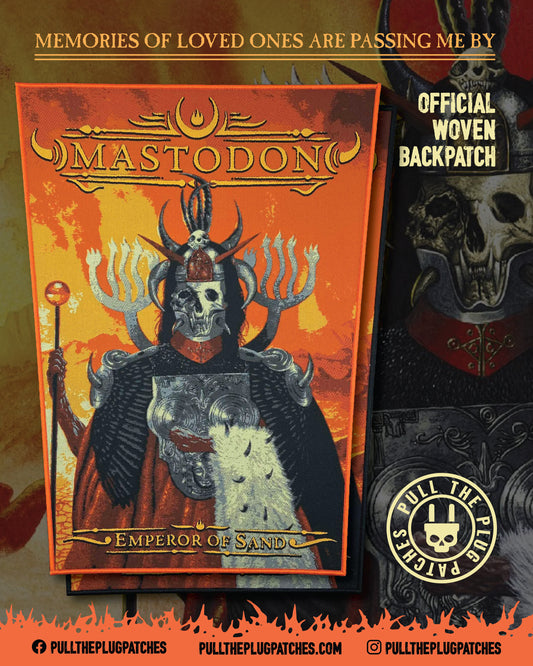Mastodon - Emperor Of Sand - Backpatch