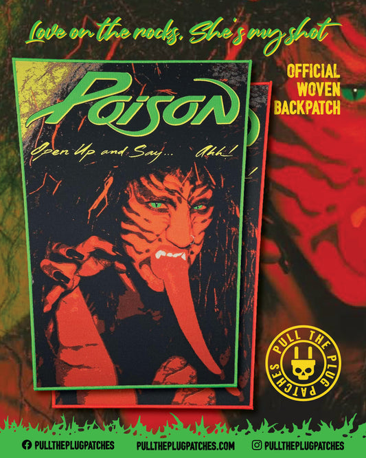 Poison - Open Up and Say... Ahh! - Backpatch