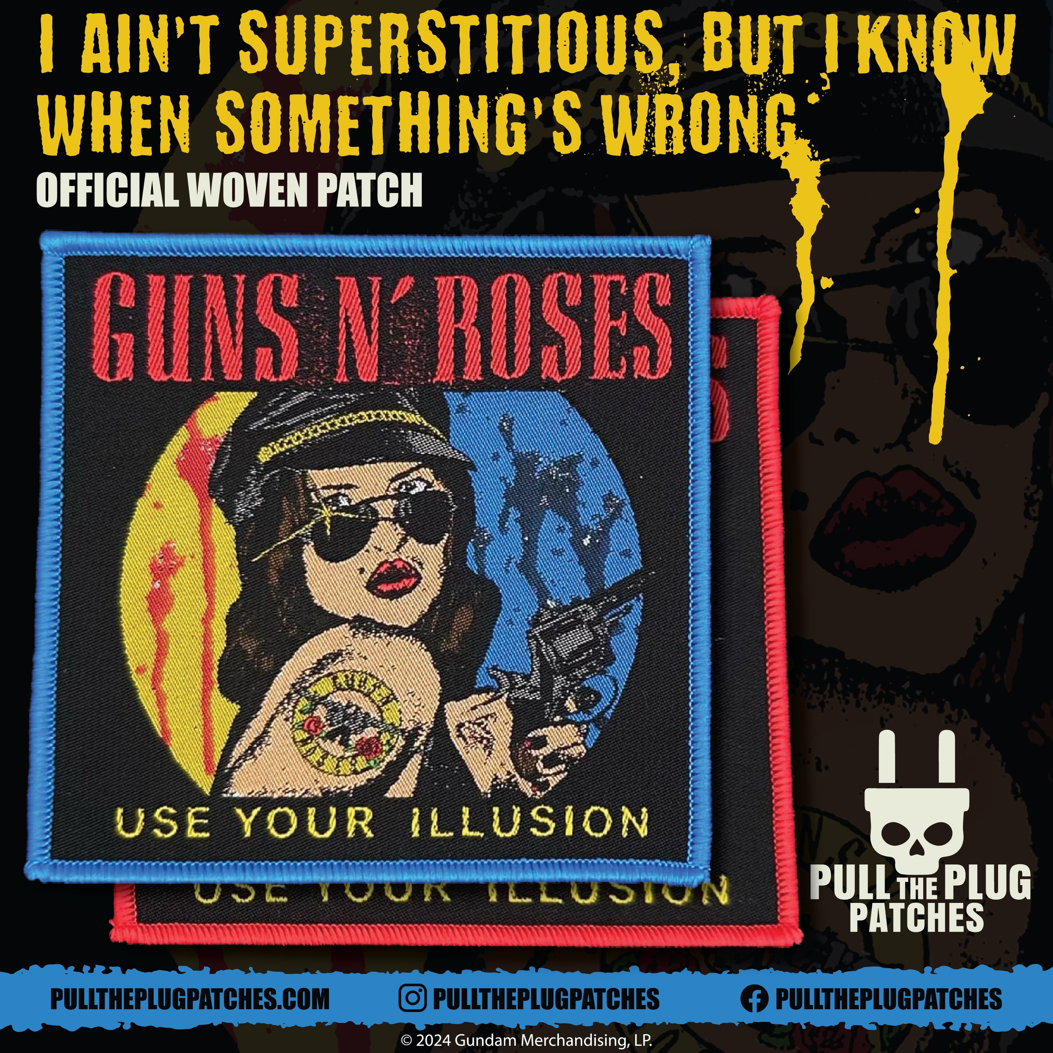 Guns N Roses - Use Your Illusion - Patch – Pull The Plug Patches