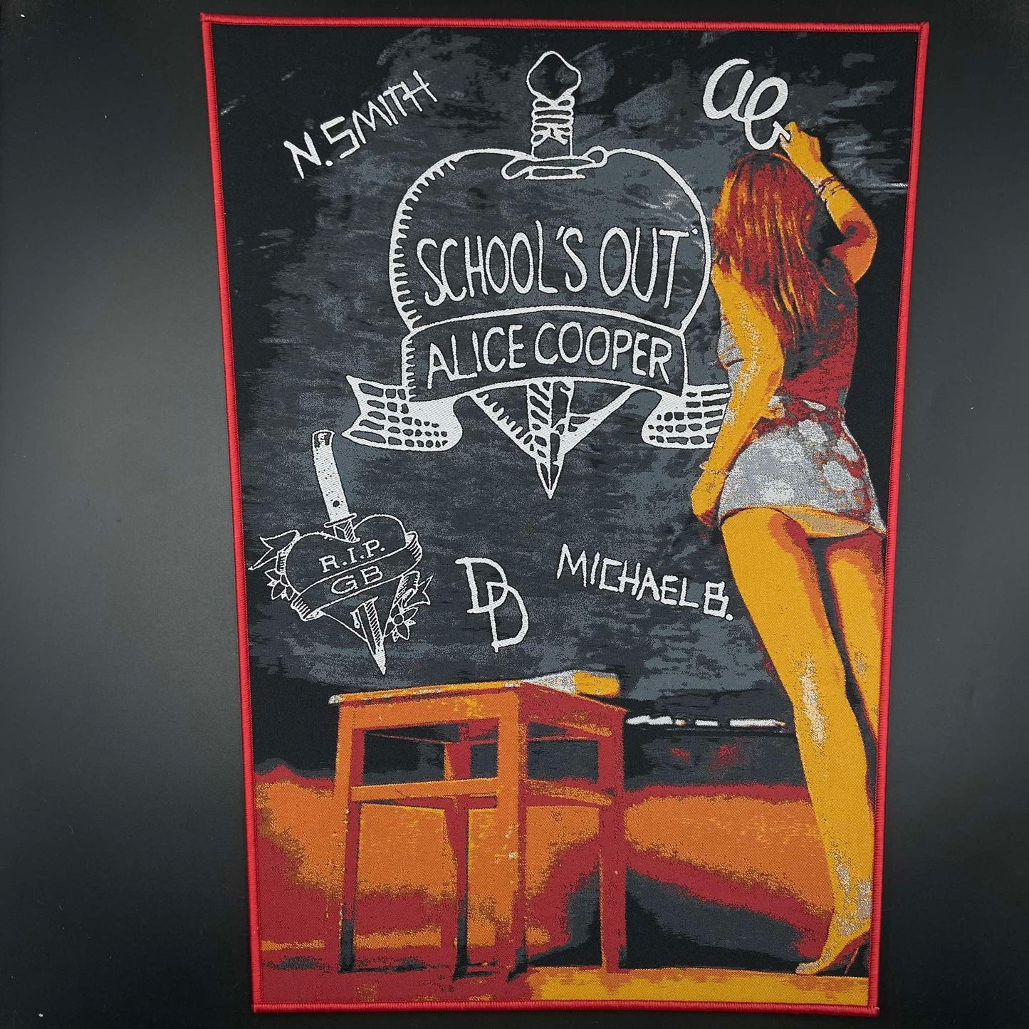 Alice Cooper -School's Out - Backpatch