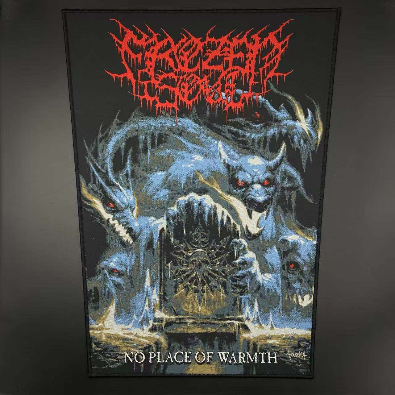 Frozen Soul - No Place of Warmth - Backpatch