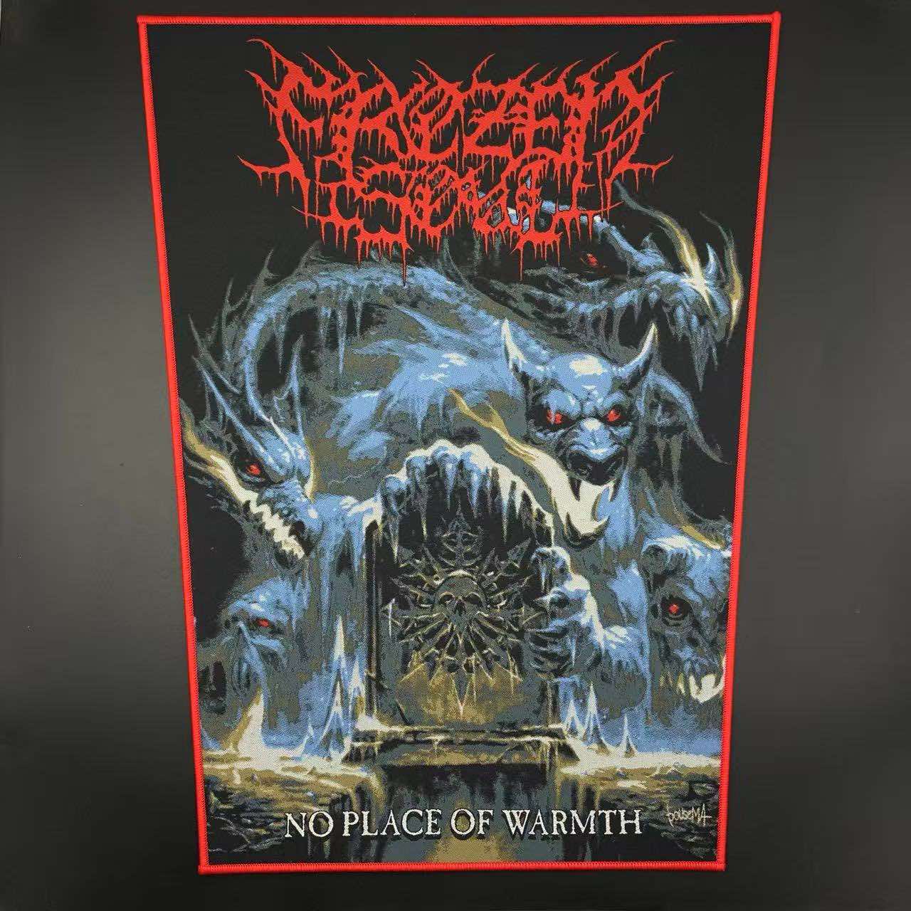 Frozen Soul - No Place of Warmth - Backpatch