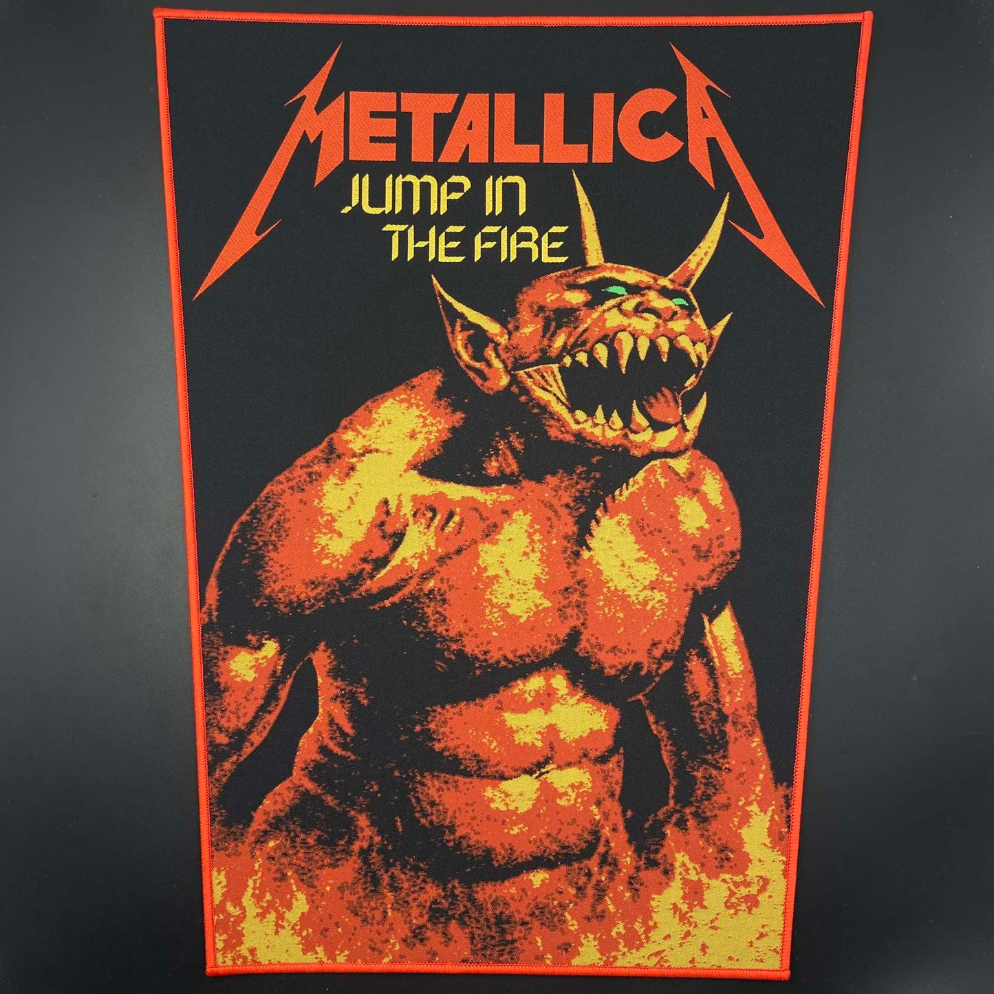 Metallica - Jump In The Fire - Backpatch