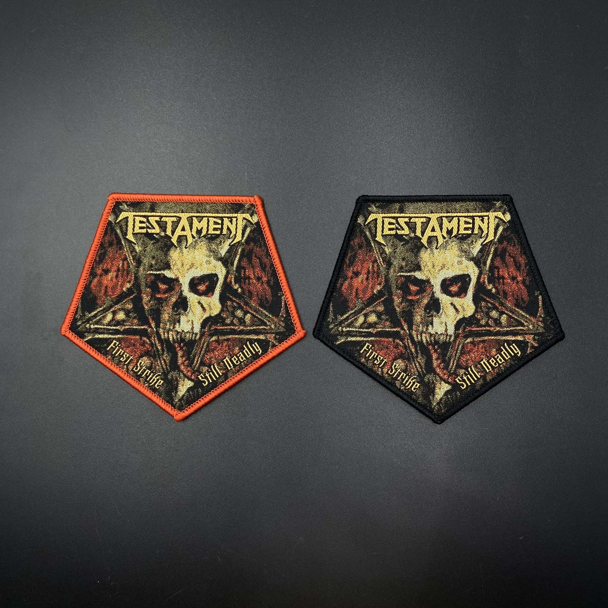 Testament - First Strike Still Deadly - Patch – Pull The Plug Patches