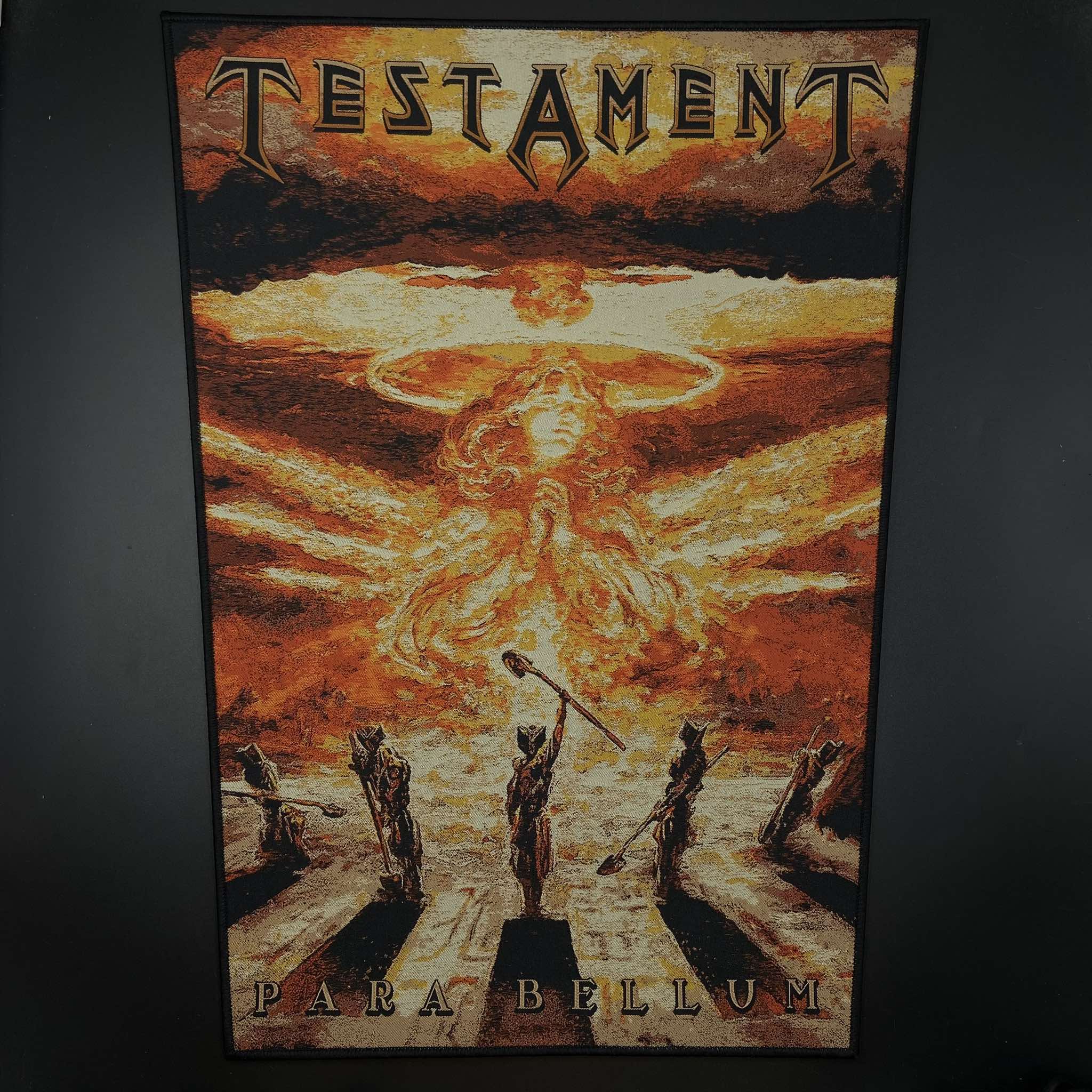 Testament - Para Bellum - Backpatch – Pull The Plug Patches