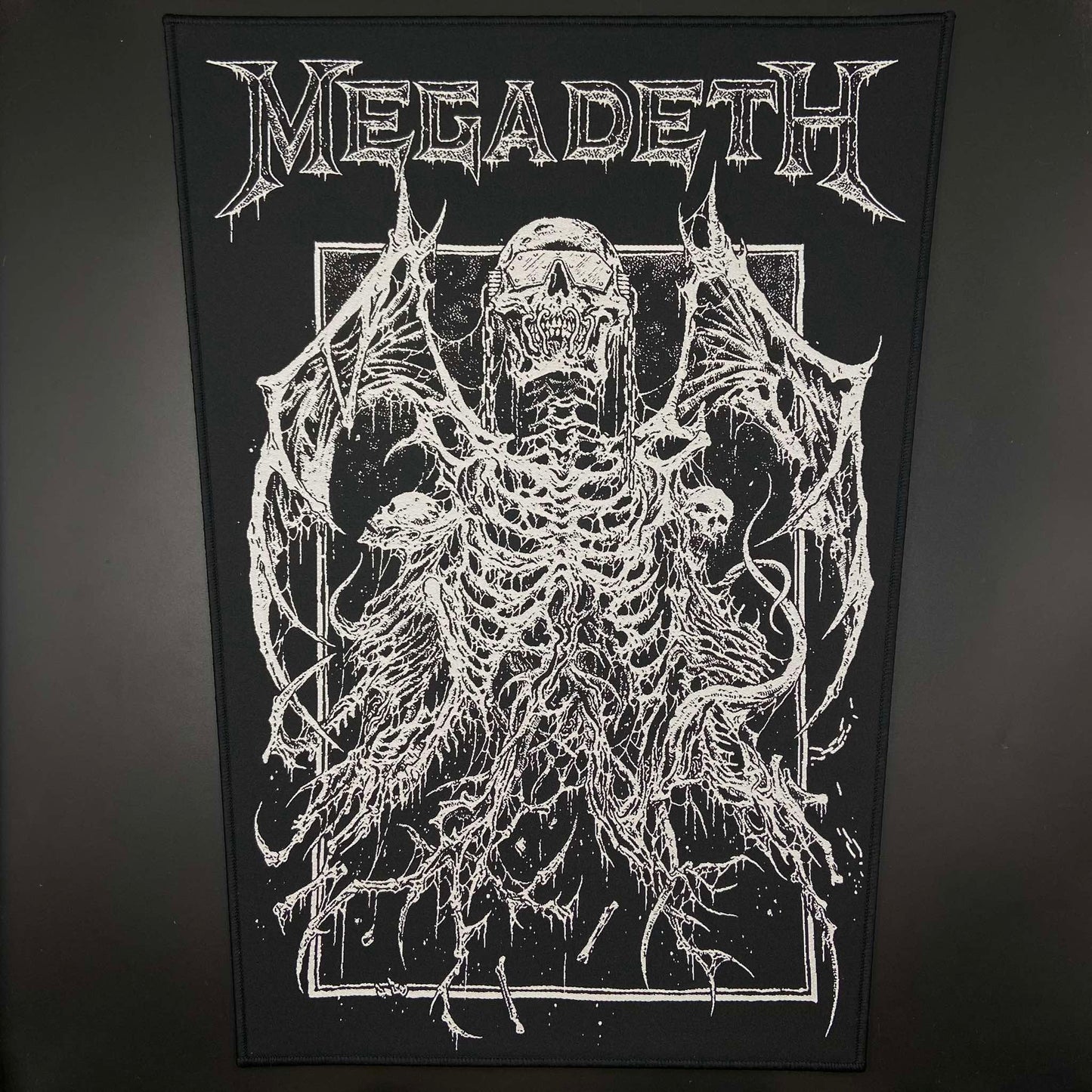 Megadeth - Riddickart Rattlehead - Backpatch