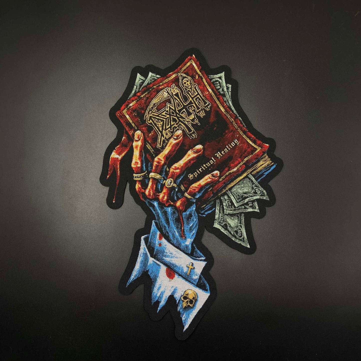 Death - Spiritual Healing x Exclusive Noah Cutter Meihoff Art - Oversize Patch (Limited Edition)