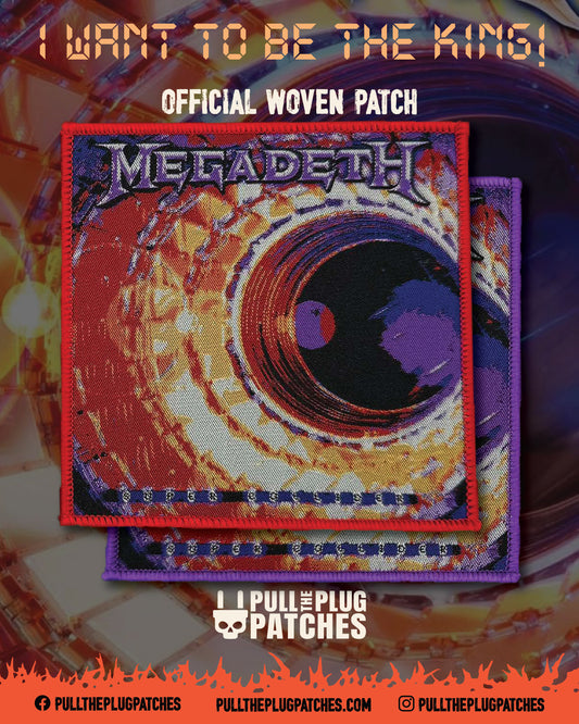 Megadeth - Super Collider - Square Patch