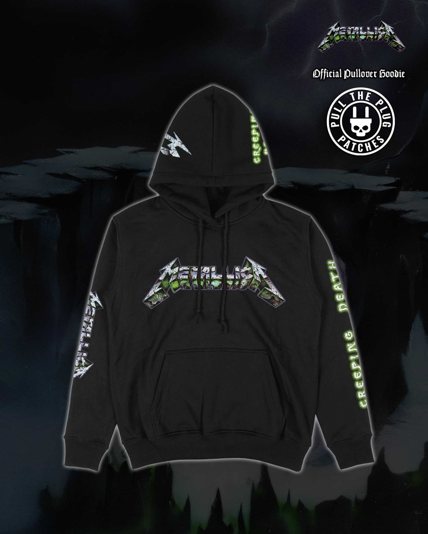 Metallica - Creeping Death - Deluxe Pullover Hoodie