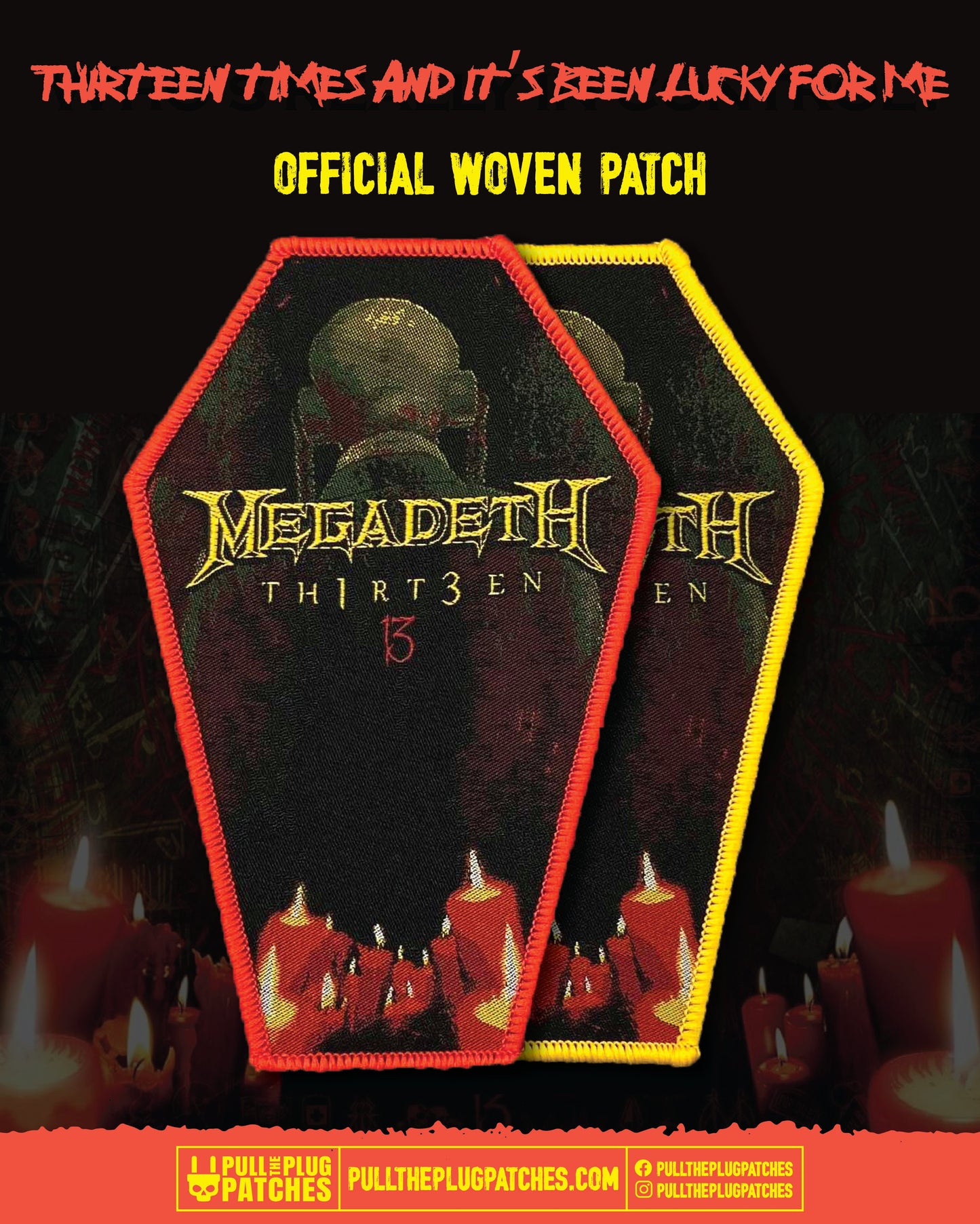 Megadeth - Thirteen - Patch