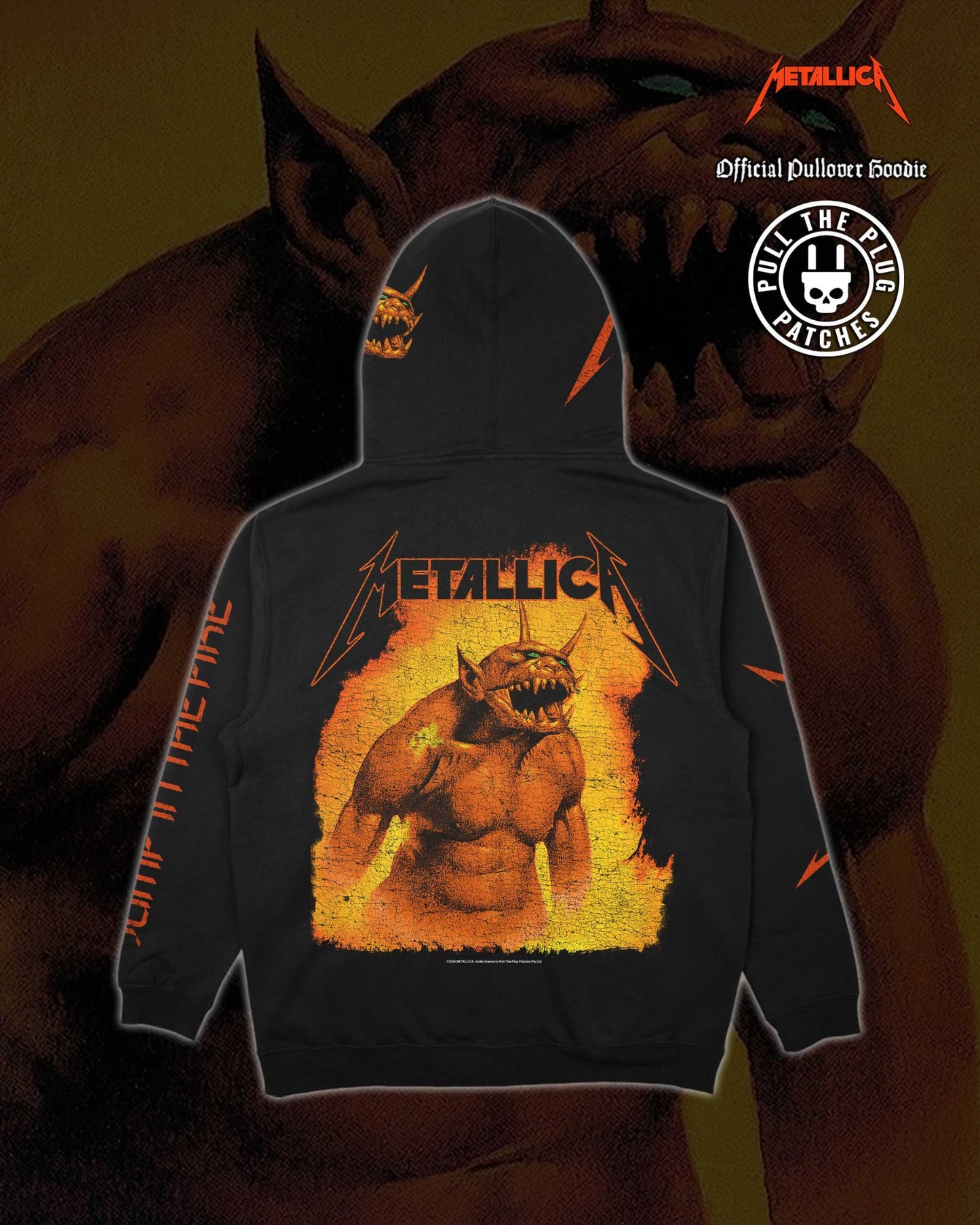 Metallica - Jump In The Fire - Deluxe Pullover Hoodie
