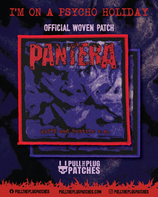 Pantera - Alive And Hostile - Square Patch
