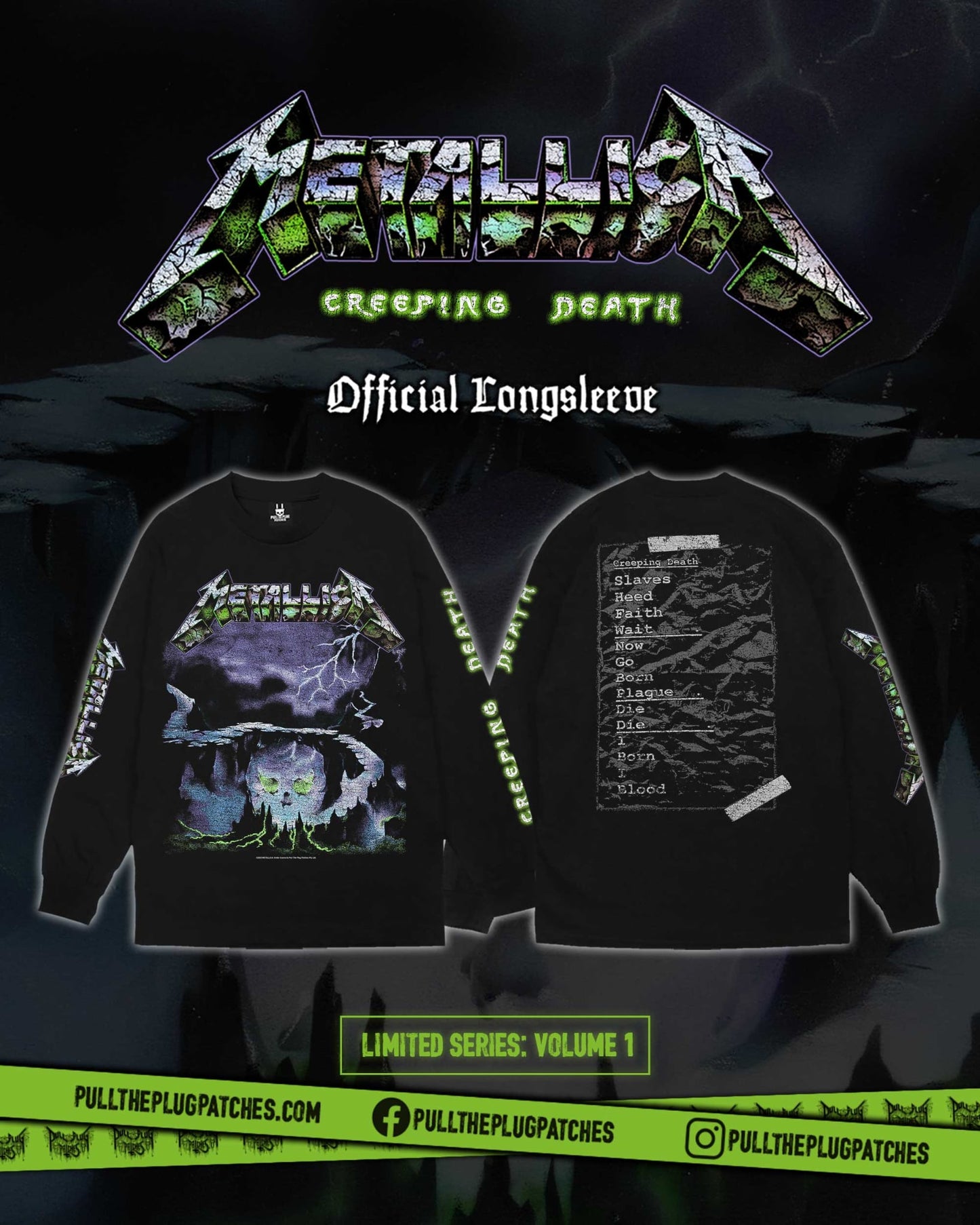 Metallica - Creeping Death - Longsleeve Shirt
