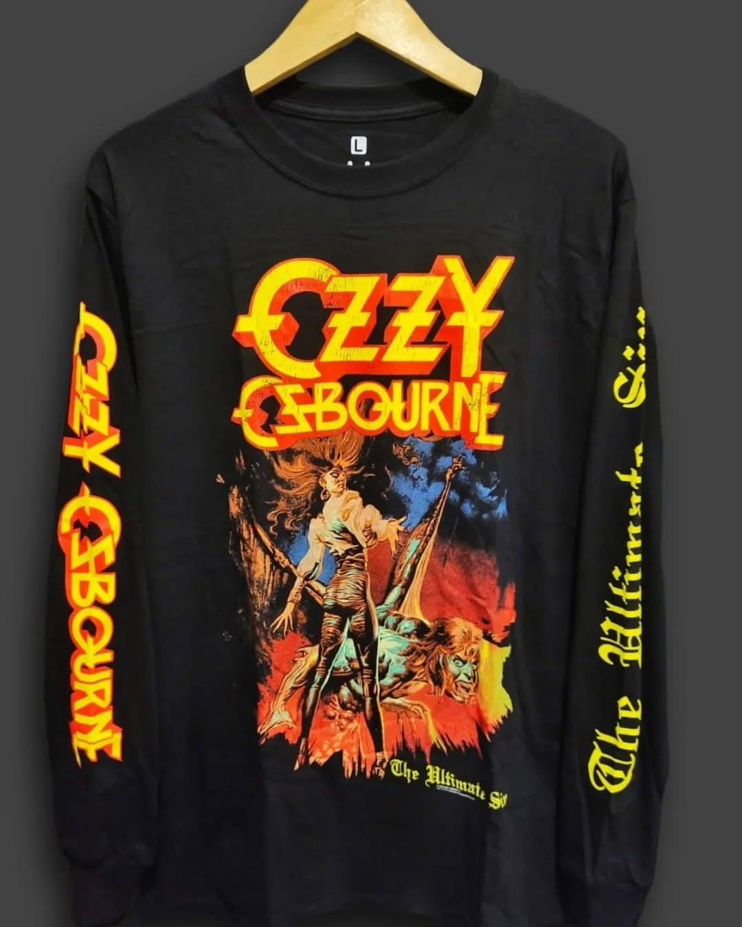Ozzy Osbourne - The Ultimate Sin - Longsleeve Shirt