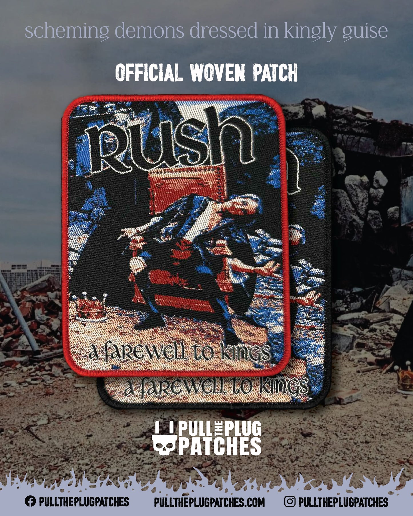 Rush - A Farewell To Kings - Patch
