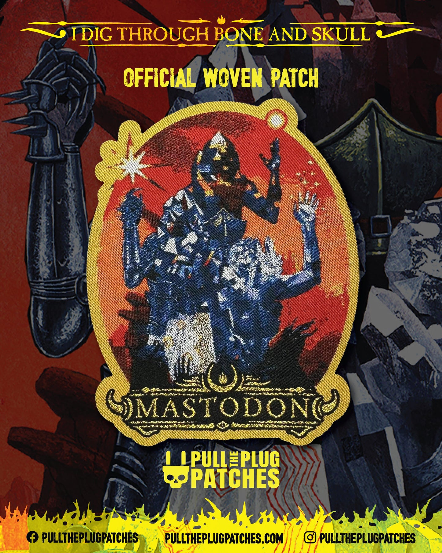 Mastodon - Precious Stones - Patch