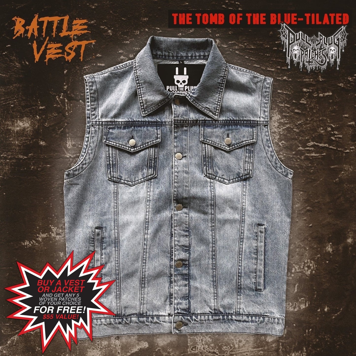 The Tomb Of The Blue-tilated - Vest