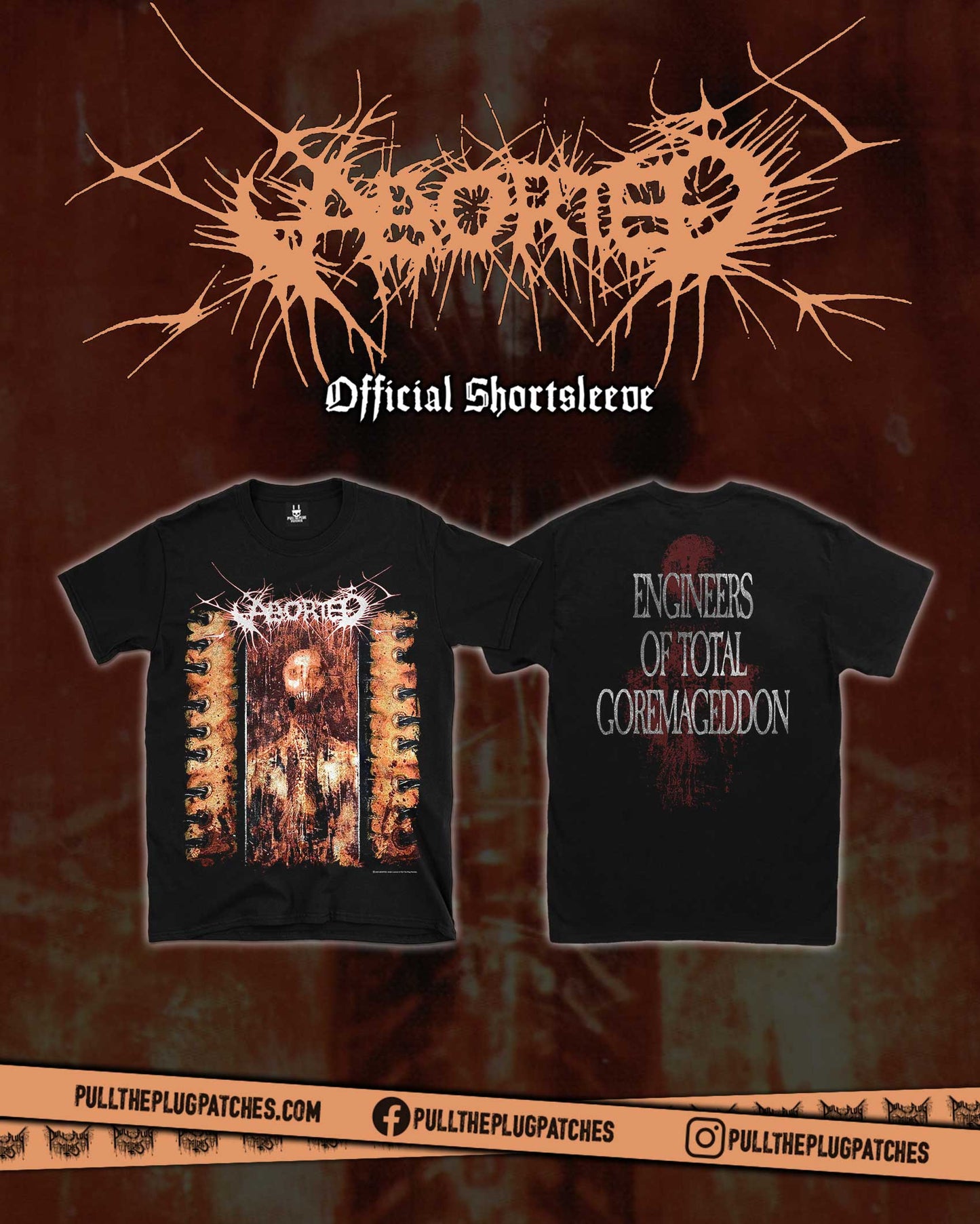 Aborted - Engineering The Dead - Shortsleeve Shirt