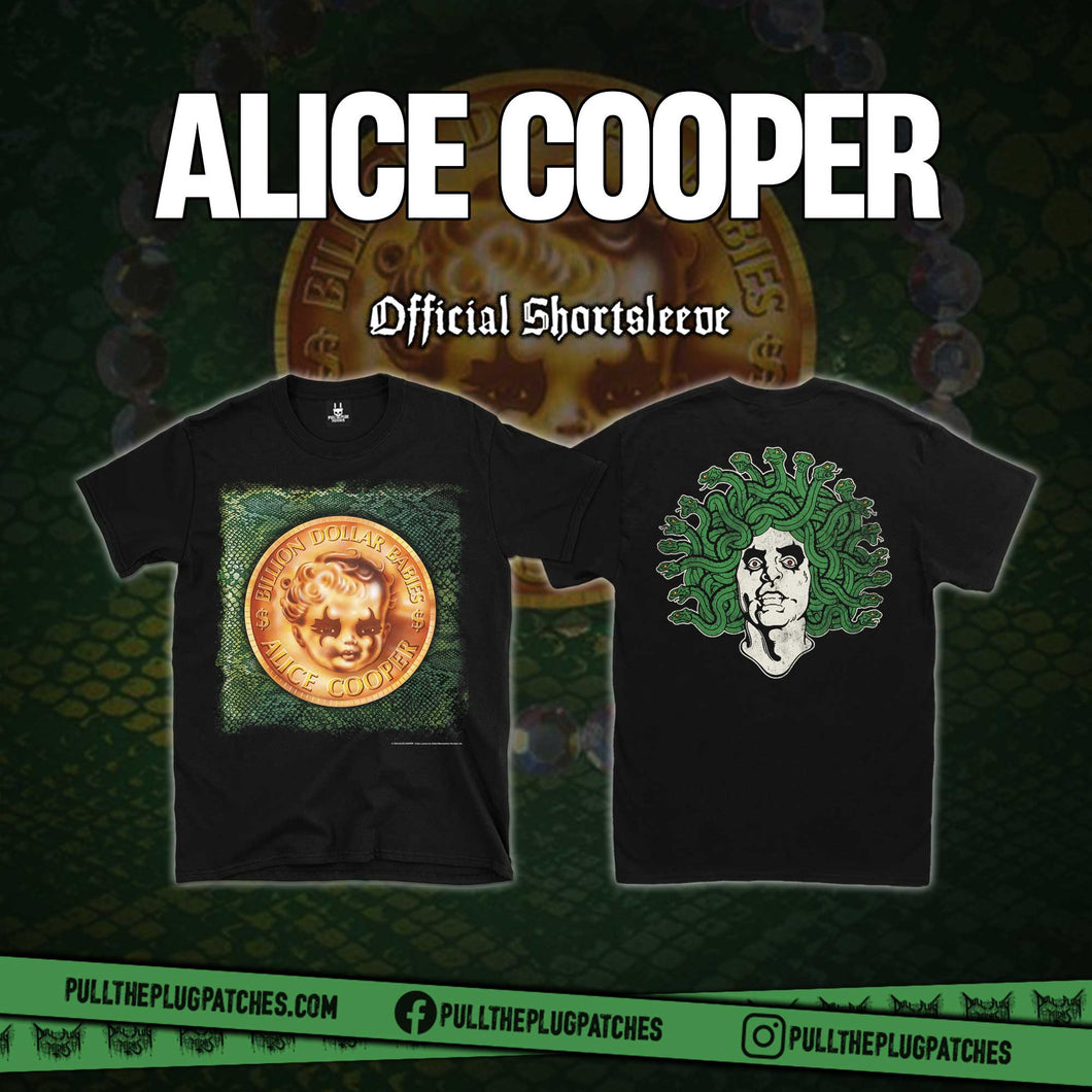 Alice Cooper Billion Dollar Babies Shortsleeve Shirt Pull The