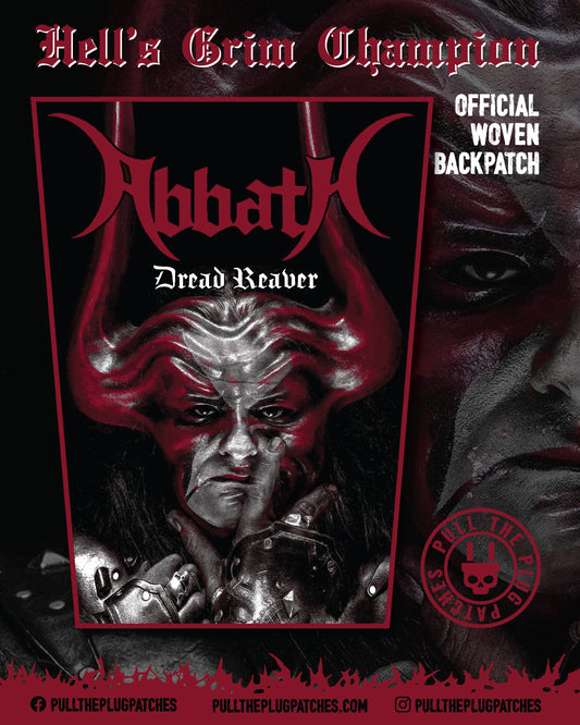 Abbath - Dead Reaver - Backpatch