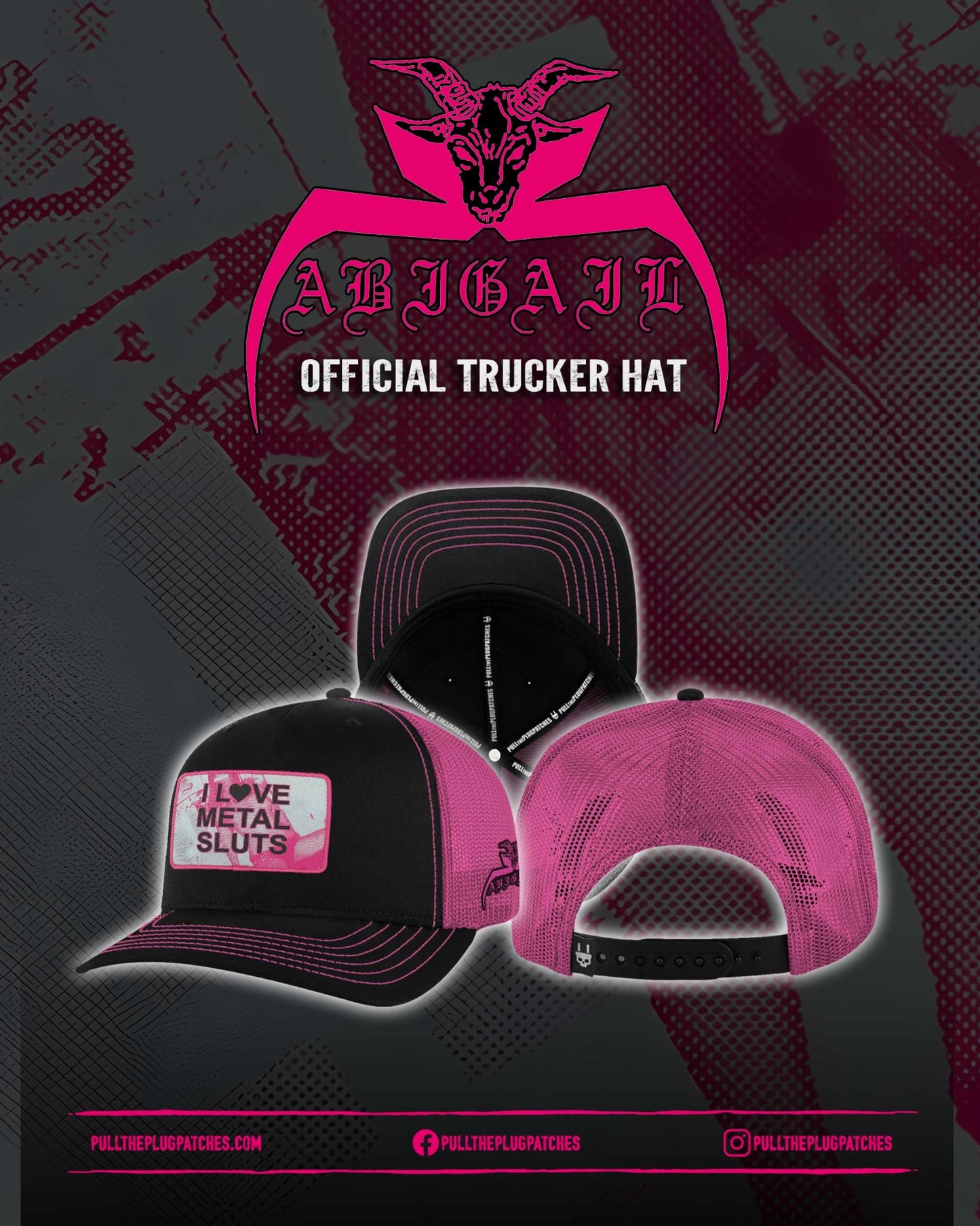 Abigail - I Love Metal Sluts - Trucker Hat