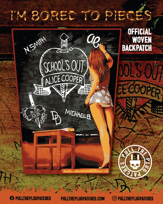 Alice Cooper -School's Out - Backpatch