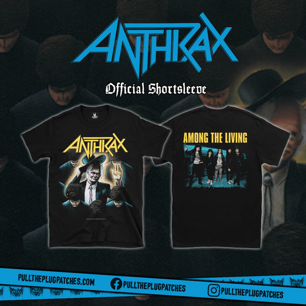 Anthrax - Among The Living - Shortsleeve Shirt – Pull The Plug Patches