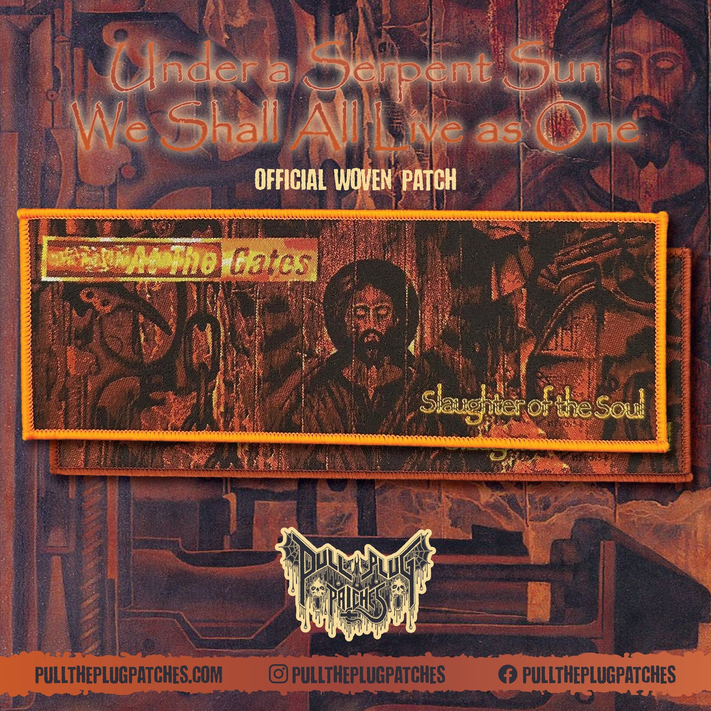 At The Gates - Slaughter of the Soul - Strip Patch