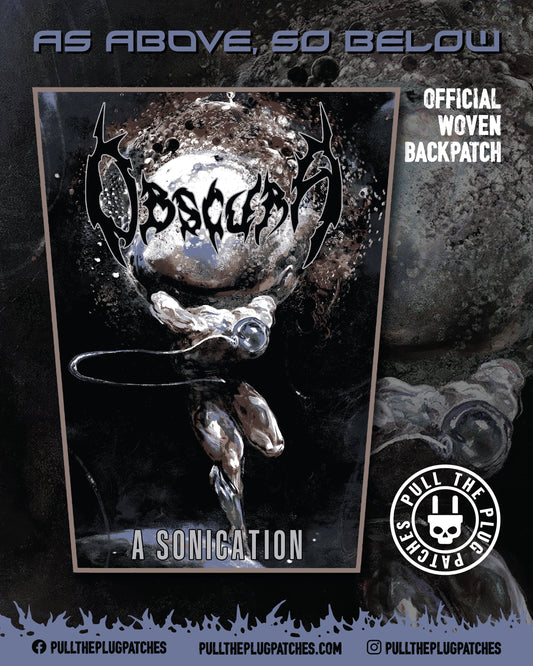 Obscura - A Sonication - Backpatch
