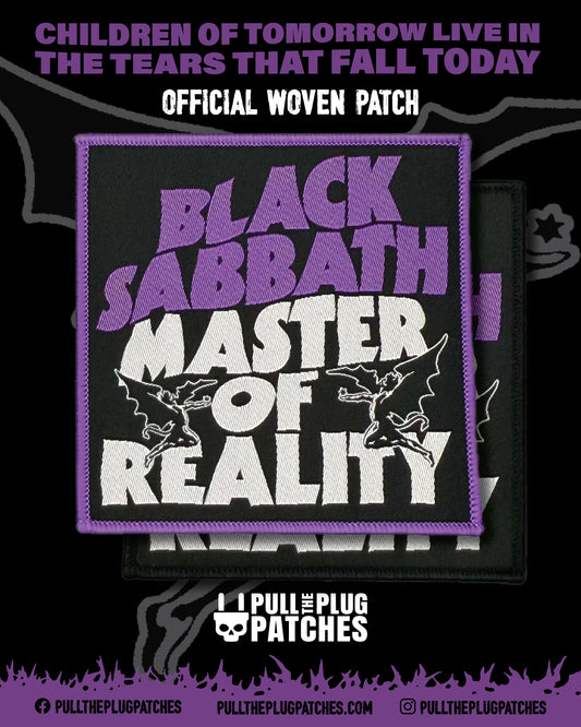 Black Sabbath - Master Of Reality - Square Patch