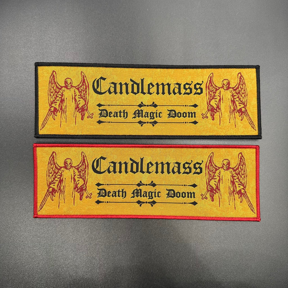 Candlemass - Death Magic Doom - Strip Patch – Pull The Plug Patches