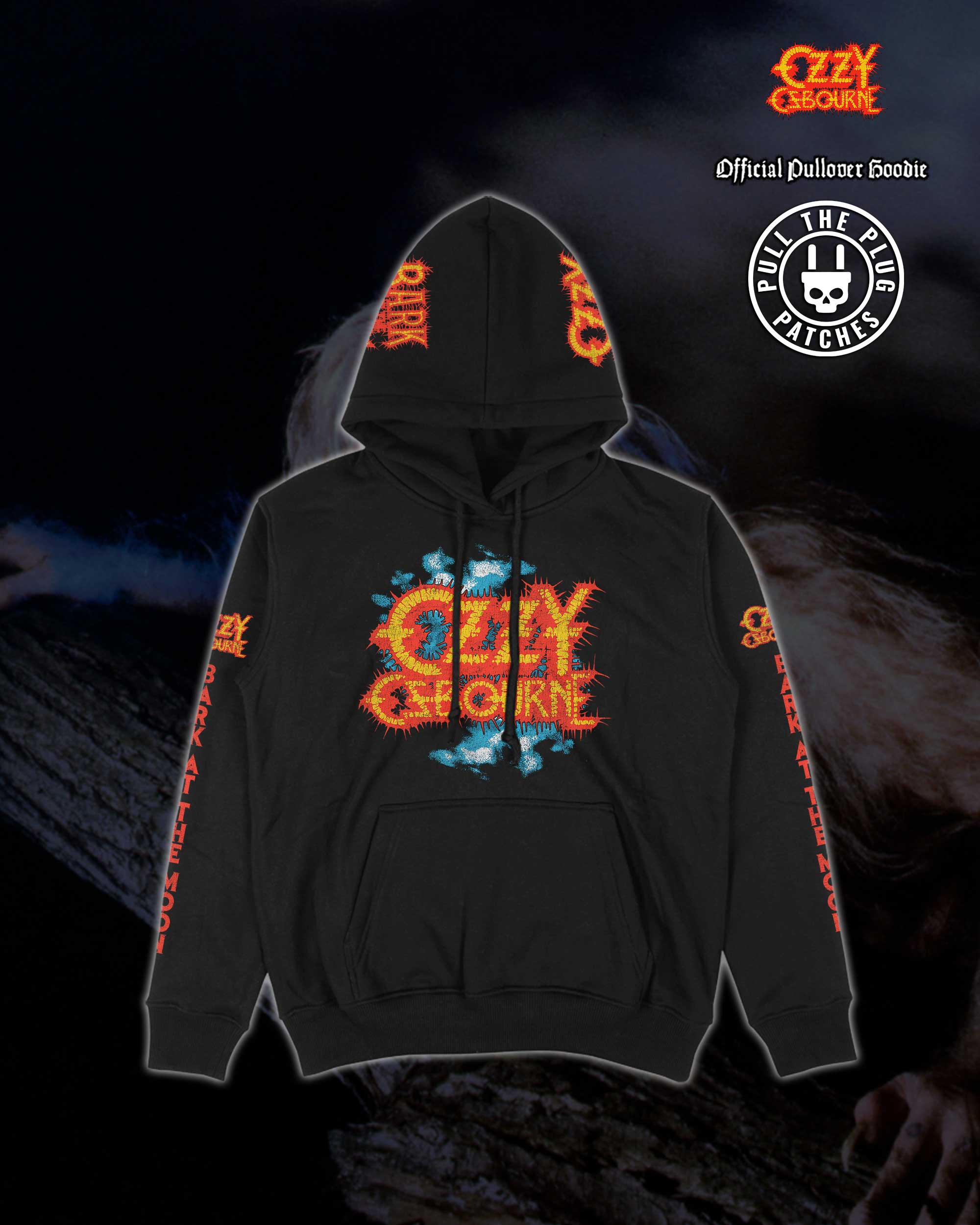 Ozzy Osbourne - Bark At The Moon - Deluxe Pullover Hoodie – Pull