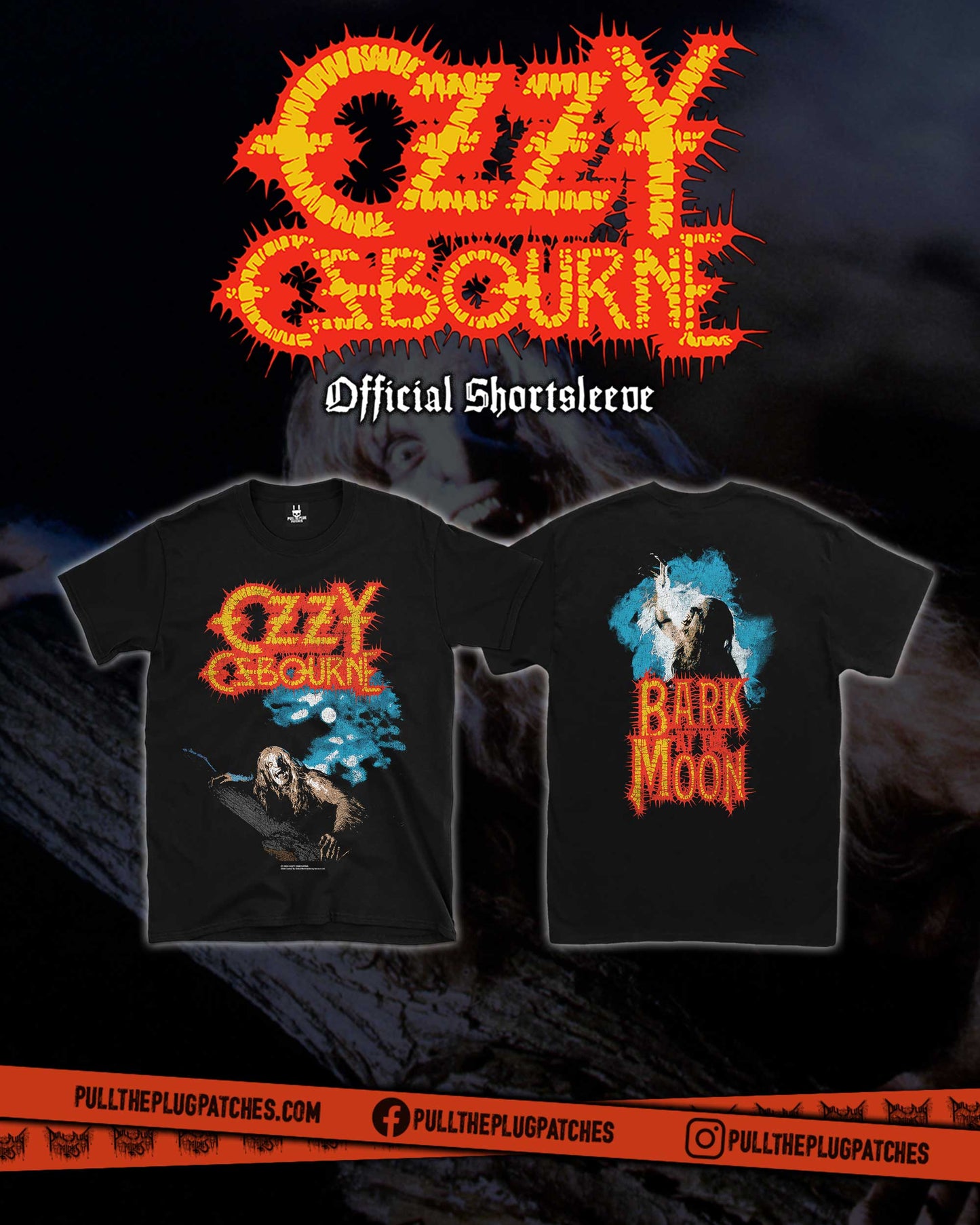 Ozzy Osbourne - Bark At The Moon - Shortsleeve Shirt