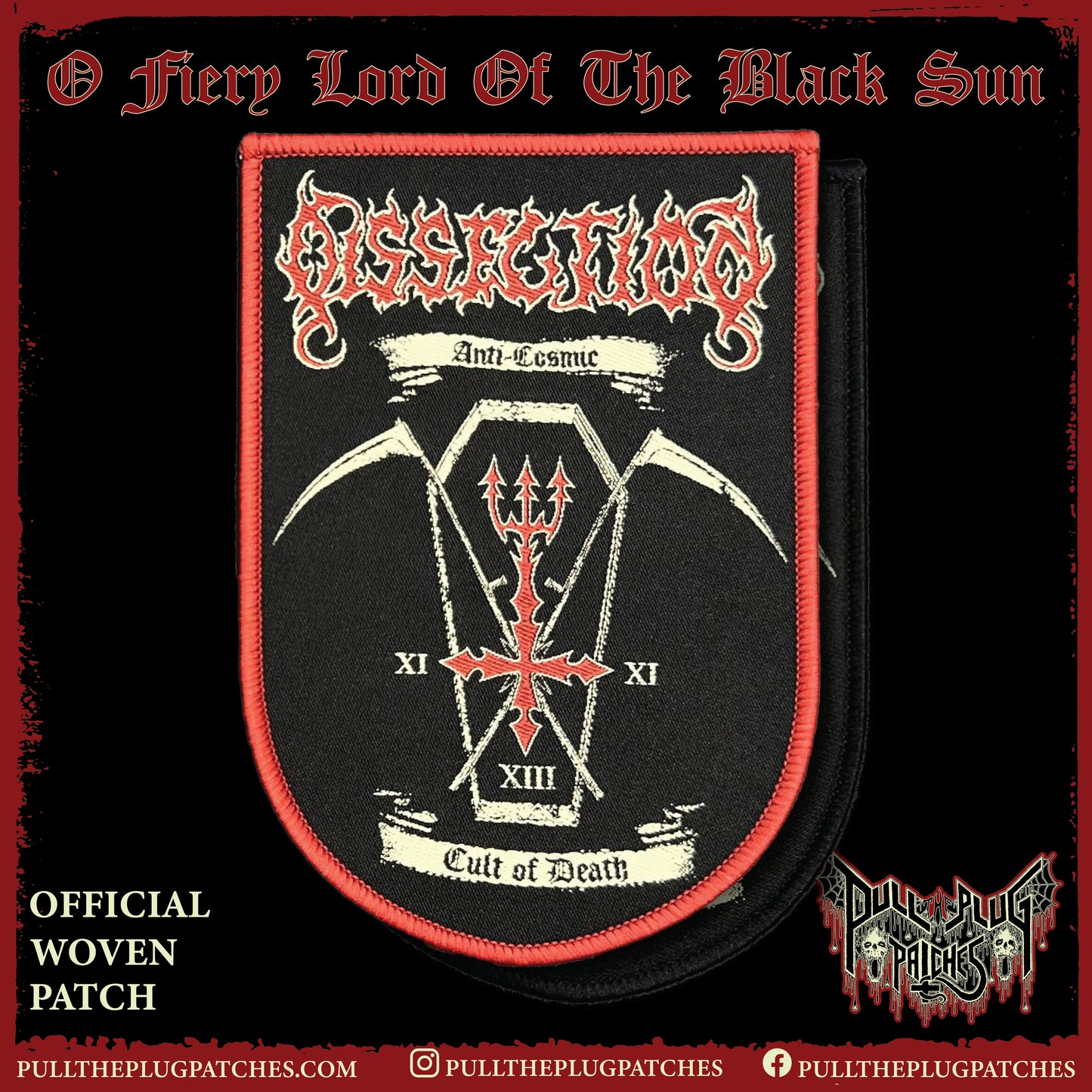 Dissection - Anti Cosmic Cult Of Death - Patch