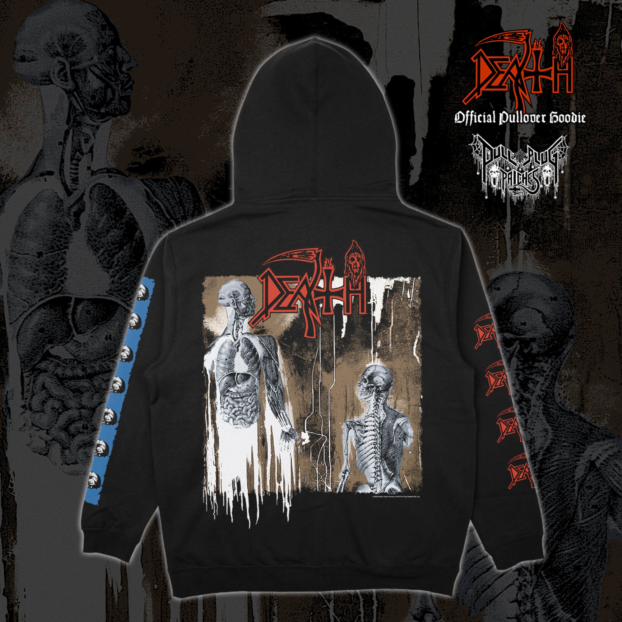 Death - Human - Pullover Hoodie – Pull The Plug Patches