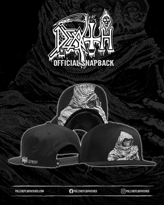Death - Leprosy x Riddickart 38th Anniversary - Snapback Hat (Limited Edition)