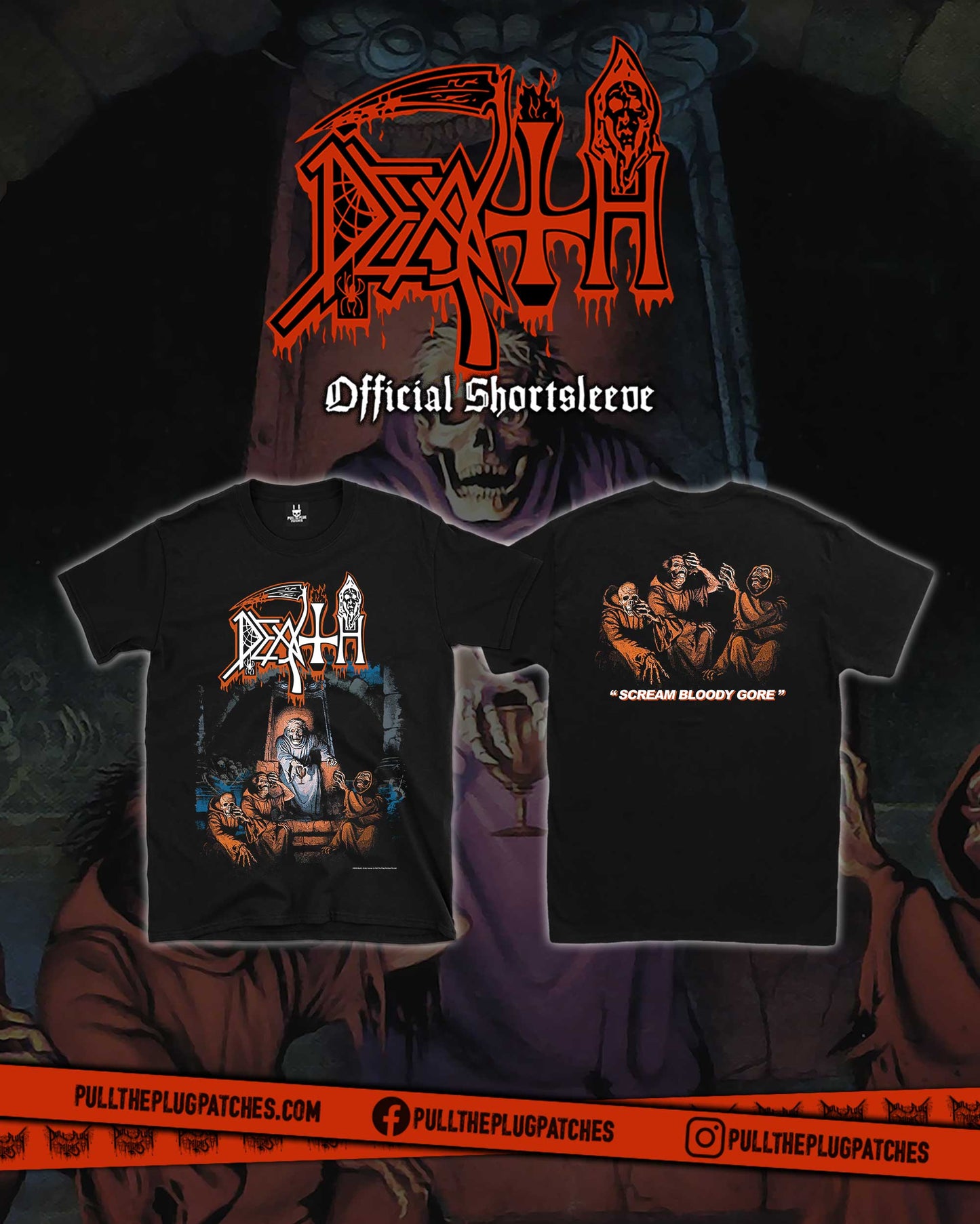 Death - Scream Bloody Gore - Shortsleeve Shirt