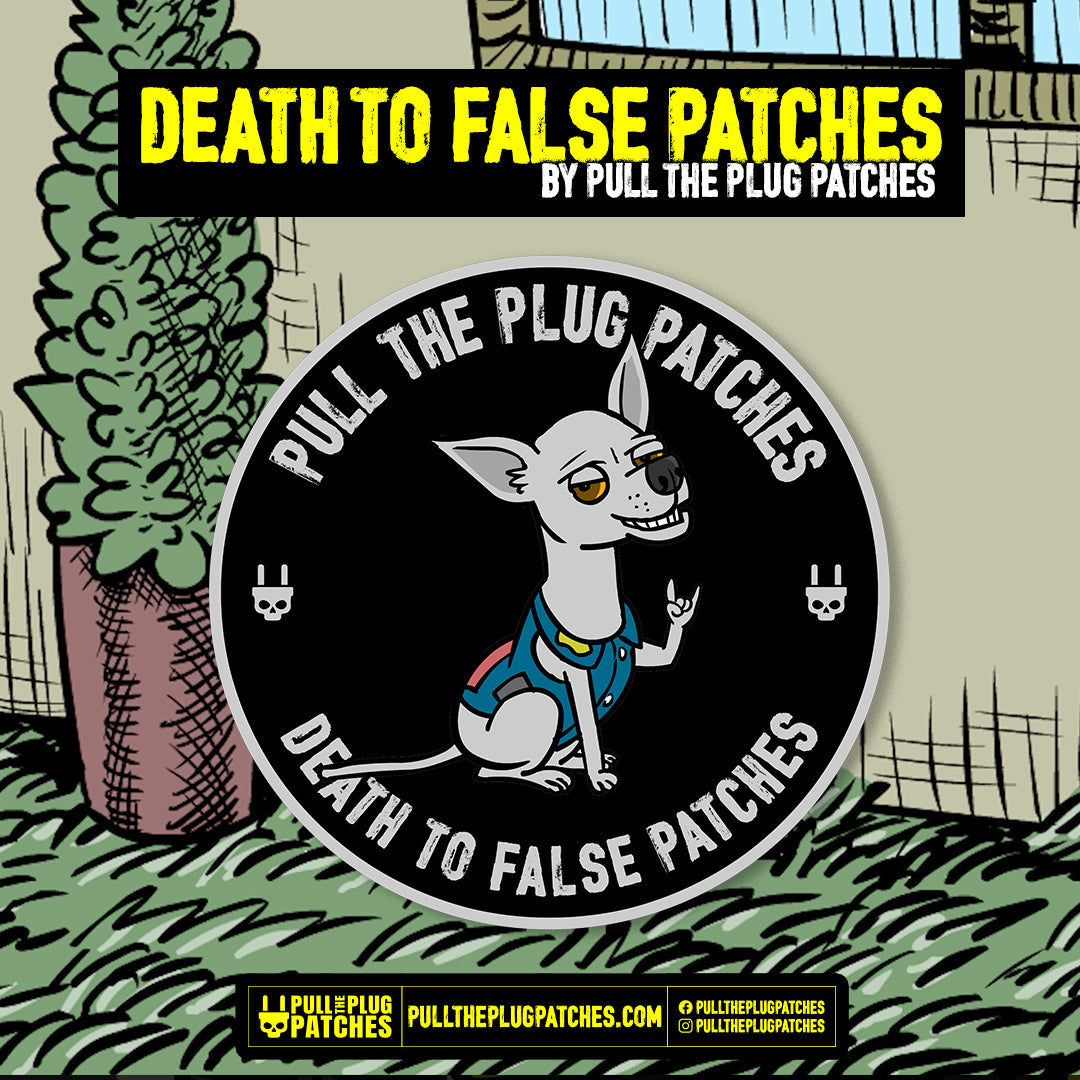 The Patch Postcode Patchie – Pull The Plug Patches