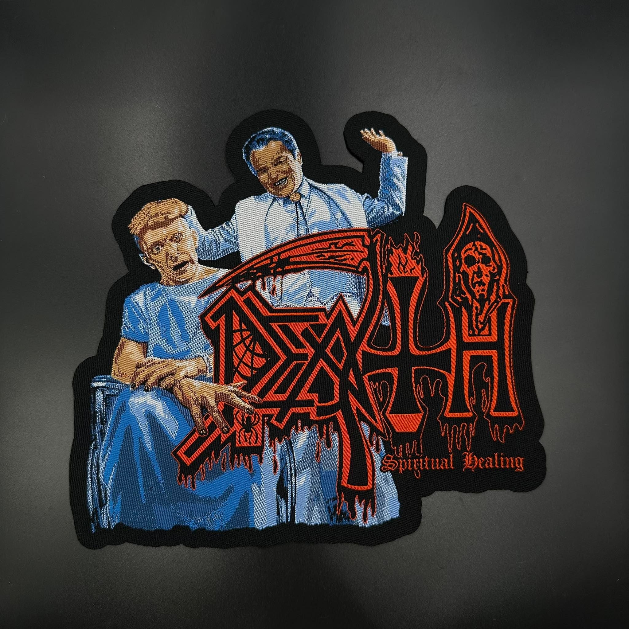 Death - Spiritual Healing - Oversize Patch – Pull The Plug Patches