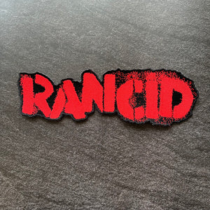 Rancid - Red - Embroidered Rocker Style Logo