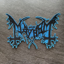 Load image into Gallery viewer, Mayhem - Blue - Embroidered Rocker Style Logo

