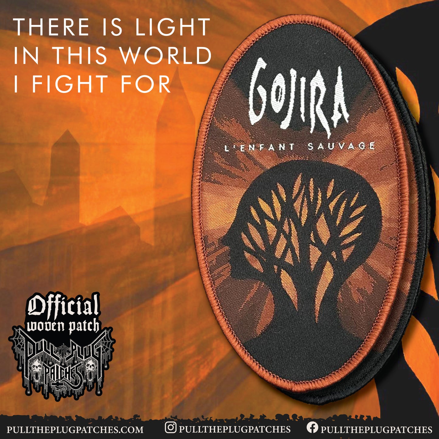 Gojira - L'enfant sauvage - Patch