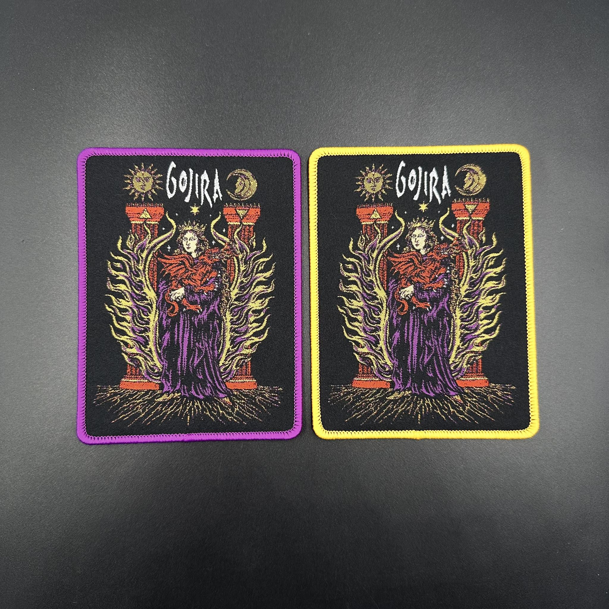 Gojira Band Patch – Besticktes Abzeichen Zum Aufbügeln (ca. 9,9–11,9 Cm), Für Jacken & Taschen