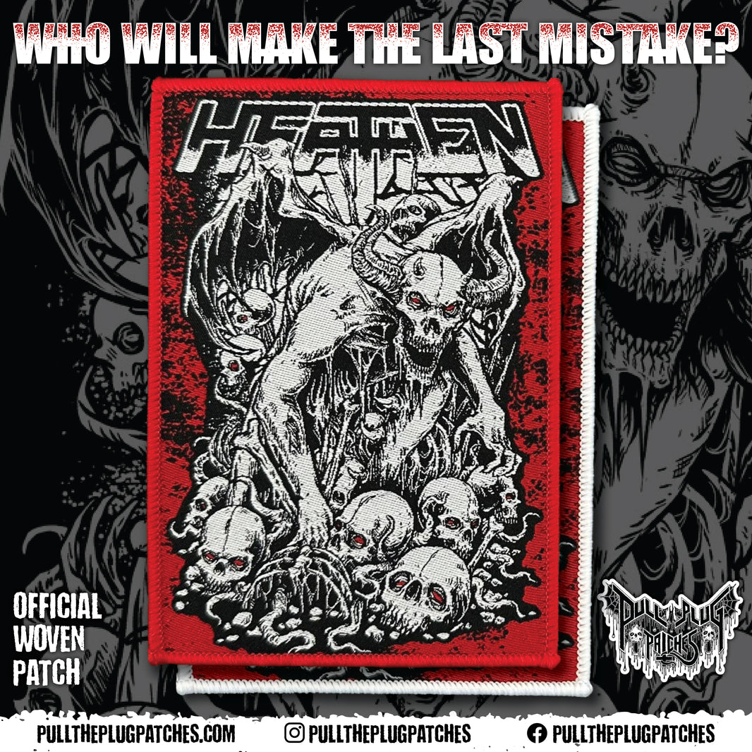 Heathen – Pull The Plug Patches