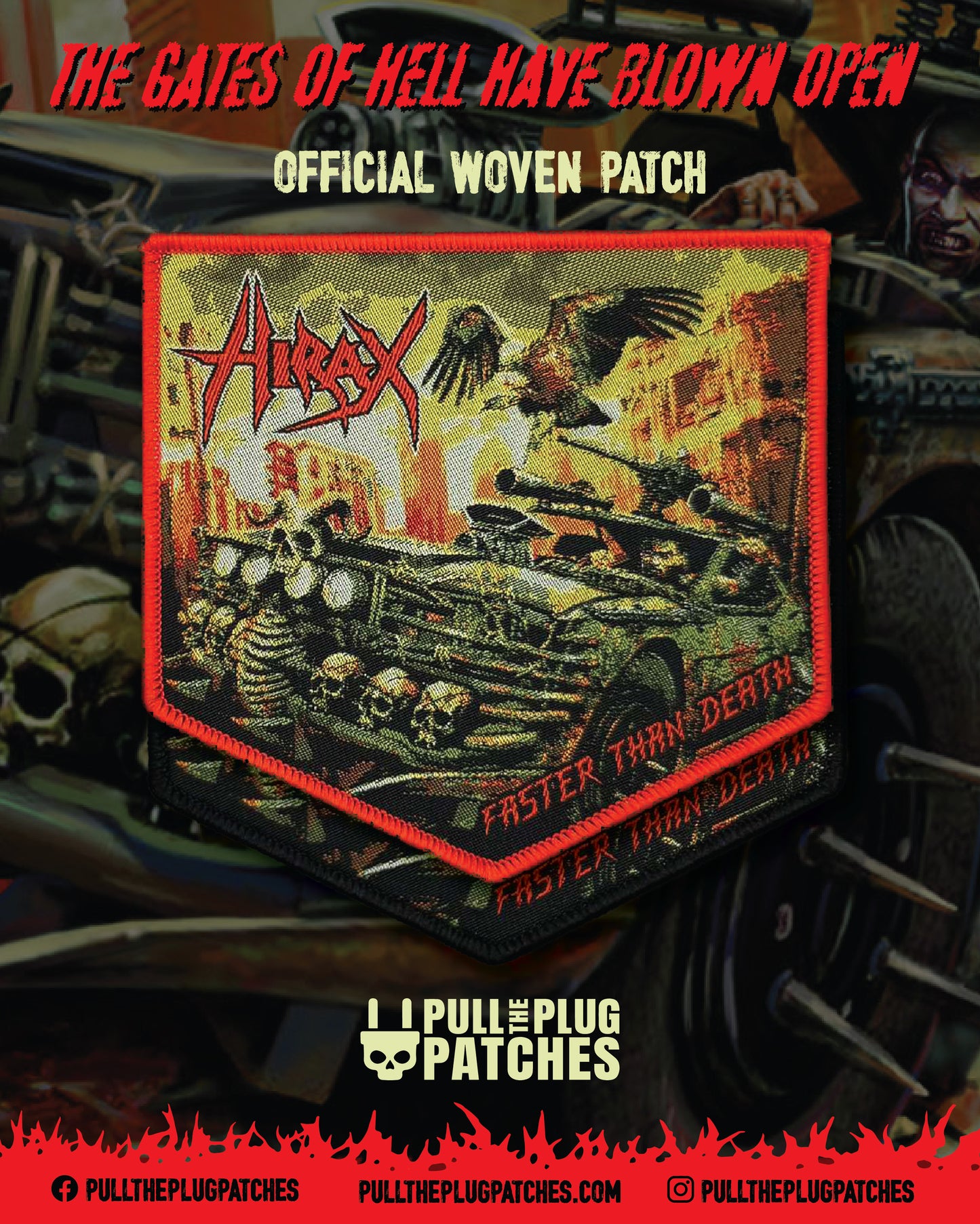 Hirax - Faster than Death - Patch