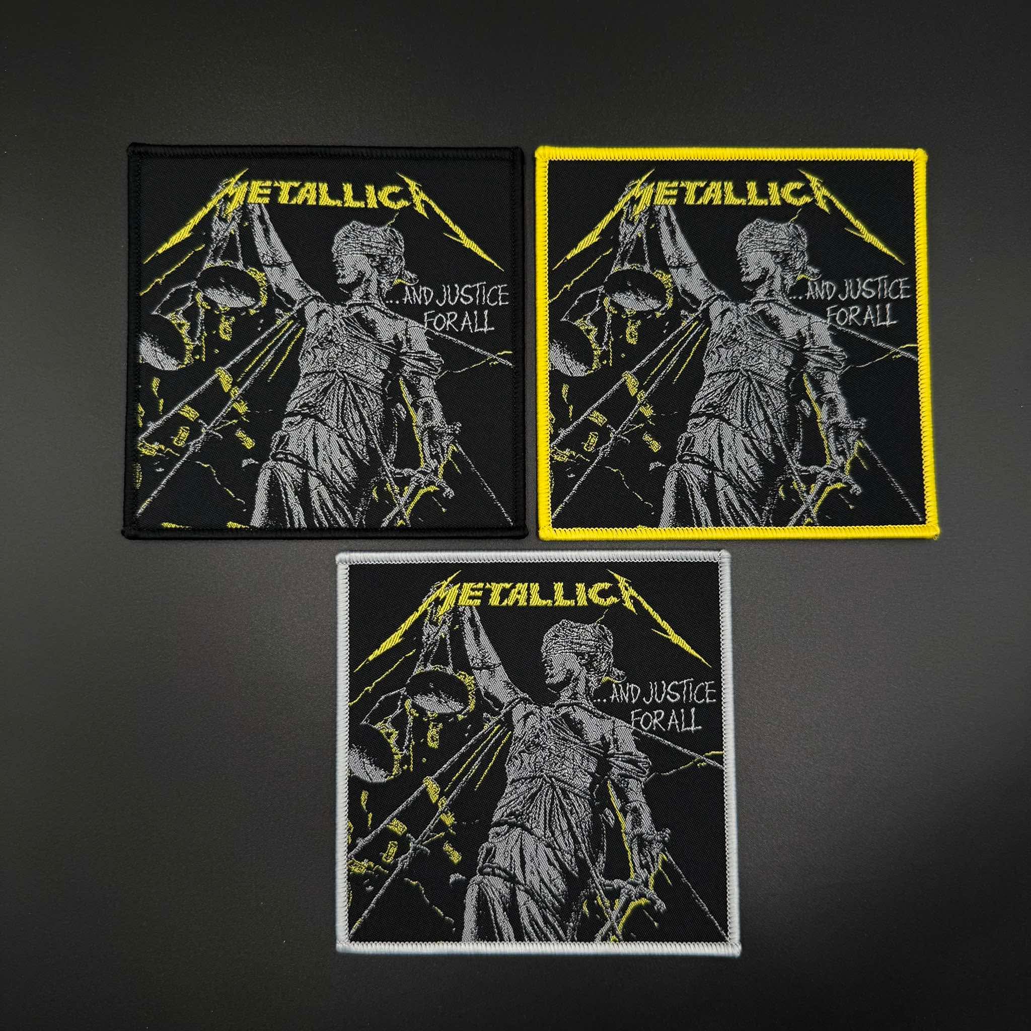 Metallica - and Justice for All - Square Patch – Pull The Plug