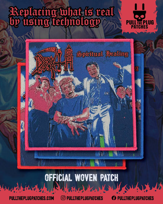 Death - Spiritual Healing -  Square Patch