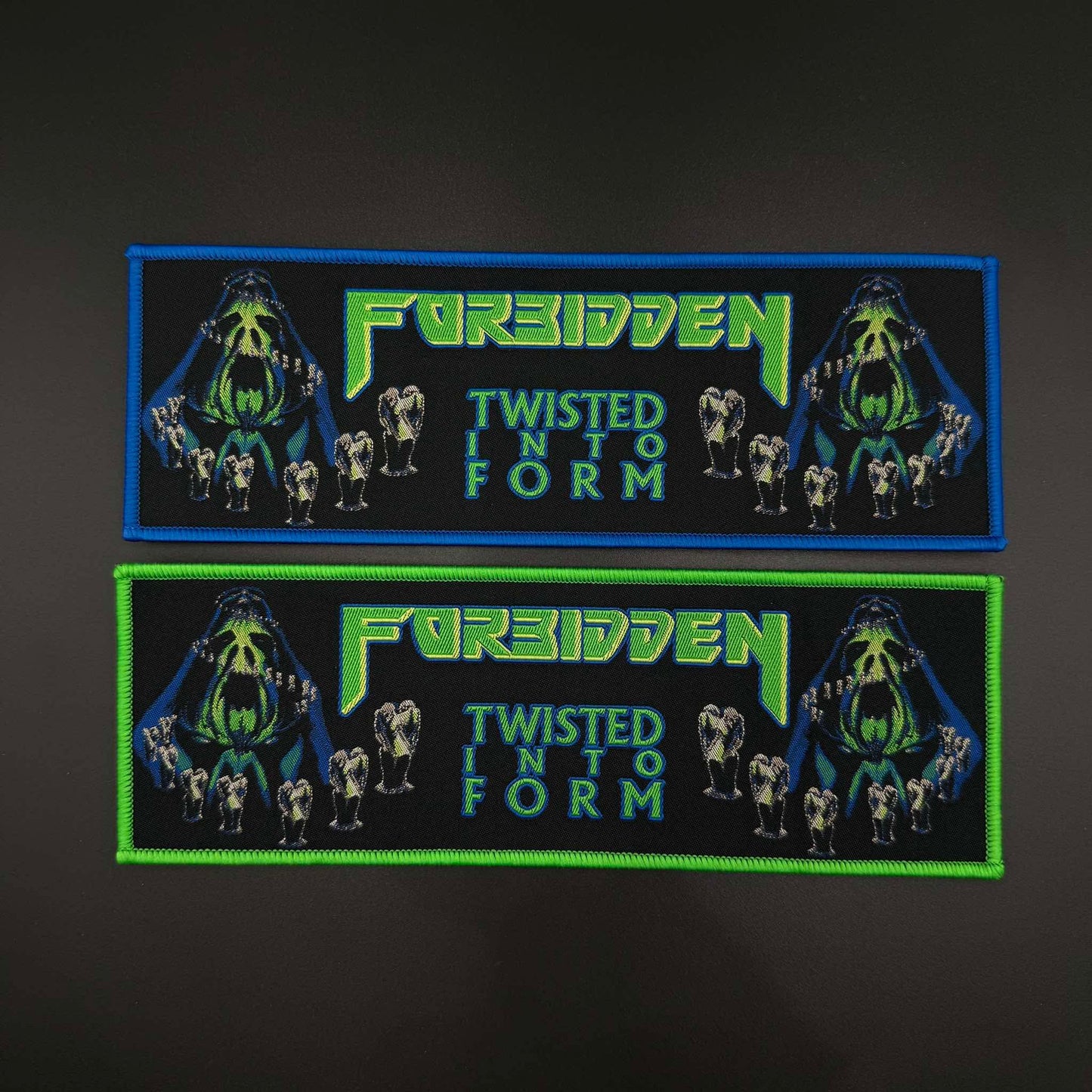 Forbidden - Twisted Into Form - Strip Patch