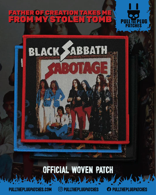 Black Sabbath - Sabotage -  Square Patch